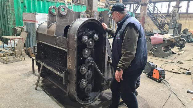 Уникальный валковый просеивающий ковш